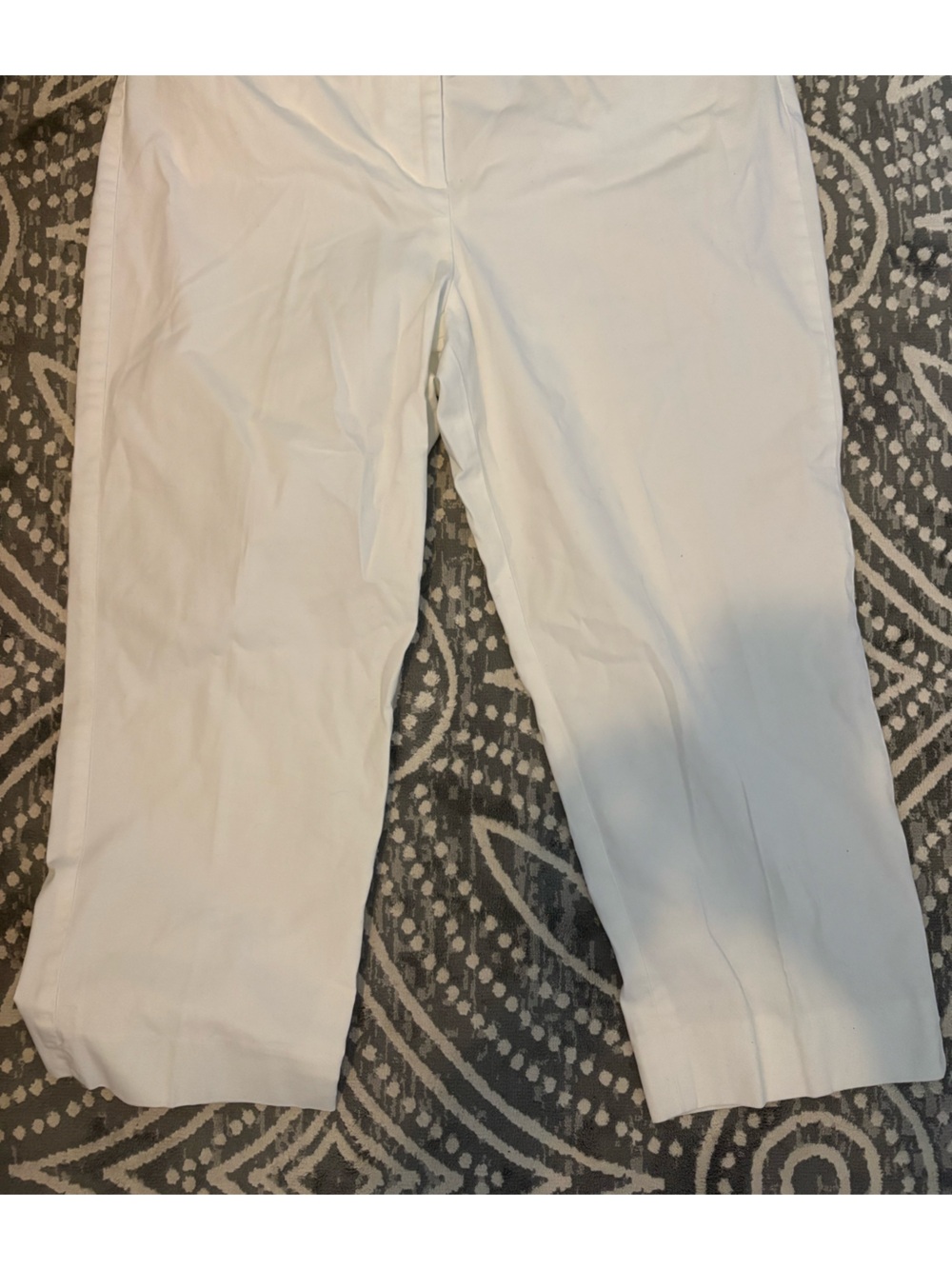 Talbots Women’s White Capris